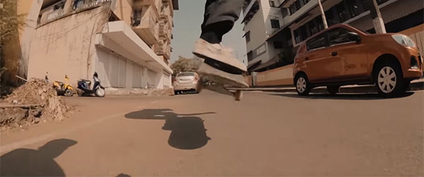 Video: Skating the Wild Streets of India